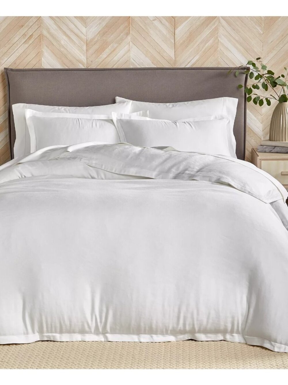 Hotel Collection Linen/Modal Blend 3-Pc. Comforter Set, King $625